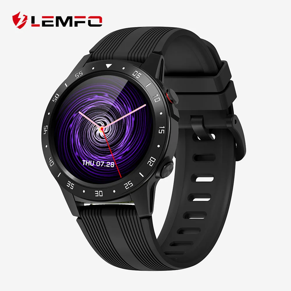 

LEMFO M5S GPS Smart Watch Men Independent Card Call Heart Rate Monitor IP67 Waterproof Compass Barometer Weather Smartwatch