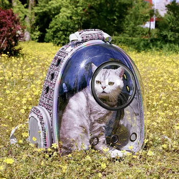 Transparent Cat Backpack Pet Outdoor Storage Bag Breathable Bag Portable Pet Handbag Travel Pouch for Cat
Transparent Cat Backpack Pet Outdoor Storage Bag Breathable Bag Portable Pet Handbag Travel Pouch for Cat