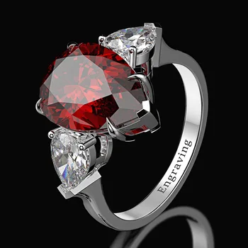 Luxury Woman Rings Fine Jewelry Silver Wedding Rings for Couples S925 Sterling Silver Office Water Drop Elegant Pink 
Luxury Woman Rings Fine Jewelry Silver Wedding Rings for Couples S925 Sterling Silver Office Water Drop Elegant Pink