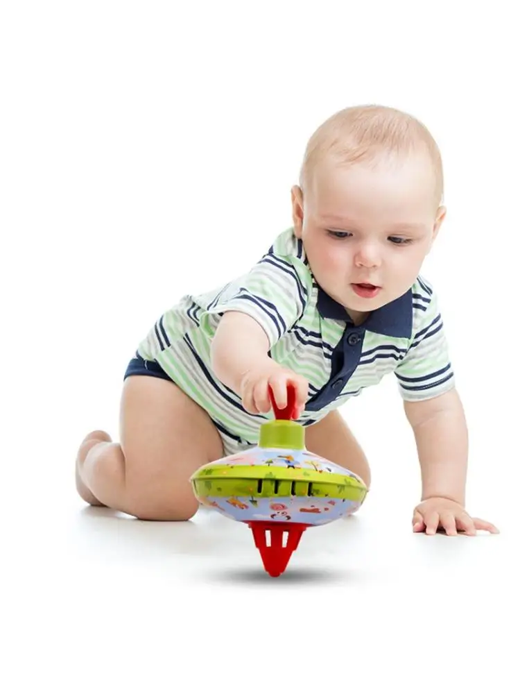 Mini Iron Wind Spinning Gyro Tin Top Classic Nostalgic Children Educational Toy 03KD
Mini Iron Wind Spinning Gyro Tin Top Classic Nostalgic Children Educational Toy 03KD