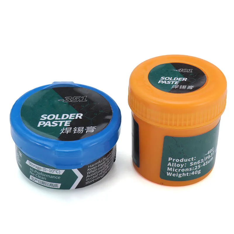 35g/40g Solder Paste Flux NO Clean High Preformance Paste BGA Rework Soldering Repair Tools Solder Welding Flux
35g/40g Solder Paste Flux NO Clean High Preformance Paste BGA Rework Soldering Repair Tools Solder Welding Flux