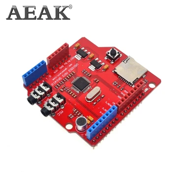AEAK VS1053 VS1053B Stereo Audio MP3 Player Shield Record Decode Development Board Module With TF Card Slot For Arduino UNO R3
AEAK VS1053 VS1053B Stereo Audio MP3 Player Shield Record Decode Development Board Module With TF Card Slot For Arduino UNO R3