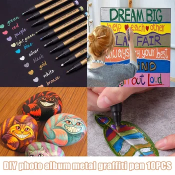 10pcs 2MM Tip Pen Marker for Crafts DIY Card Making Photo Album Painting ND998
10pcs 2MM Tip Pen Marker for Crafts DIY Card Making Photo Album Painting ND998