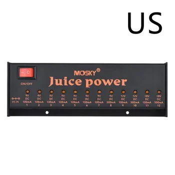 MOSKY Dc-Core10 Effector Power Supply With 17 Cables and 1 Charner 9V 12V 18V 4 Plugs Electric Guitar Multi-Channel Power
MOSKY Dc-Core10 Effector Power Supply With 17 Cables and 1 Charner 9V 12V 18V 4 Plugs Electric Guitar Multi-Channel Power
