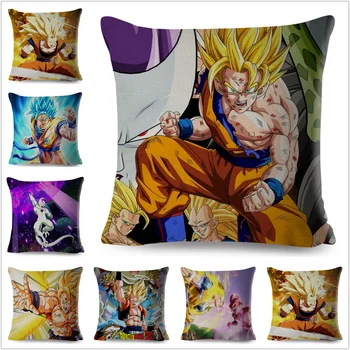 Super Dragon Ball Z Pillowcase Cushion Cover for Sofa Home Linen 45*45 cm Decor Japan Anime Cartoon Son Goku Vegeta Pillow Case
Super Dragon Ball Z Pillowcase Cushion Cover for Sofa Home Linen 45*45 cm Decor Japan Anime Cartoon Son Goku Vegeta Pillow Case