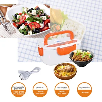 220V European Food Heater Portable Lunch Containers Warming Bento standard round insert Portable Electric Heating Lunch Box
220V European Food Heater Portable Lunch Containers Warming Bento standard round insert Portable Electric Heating Lunch Box