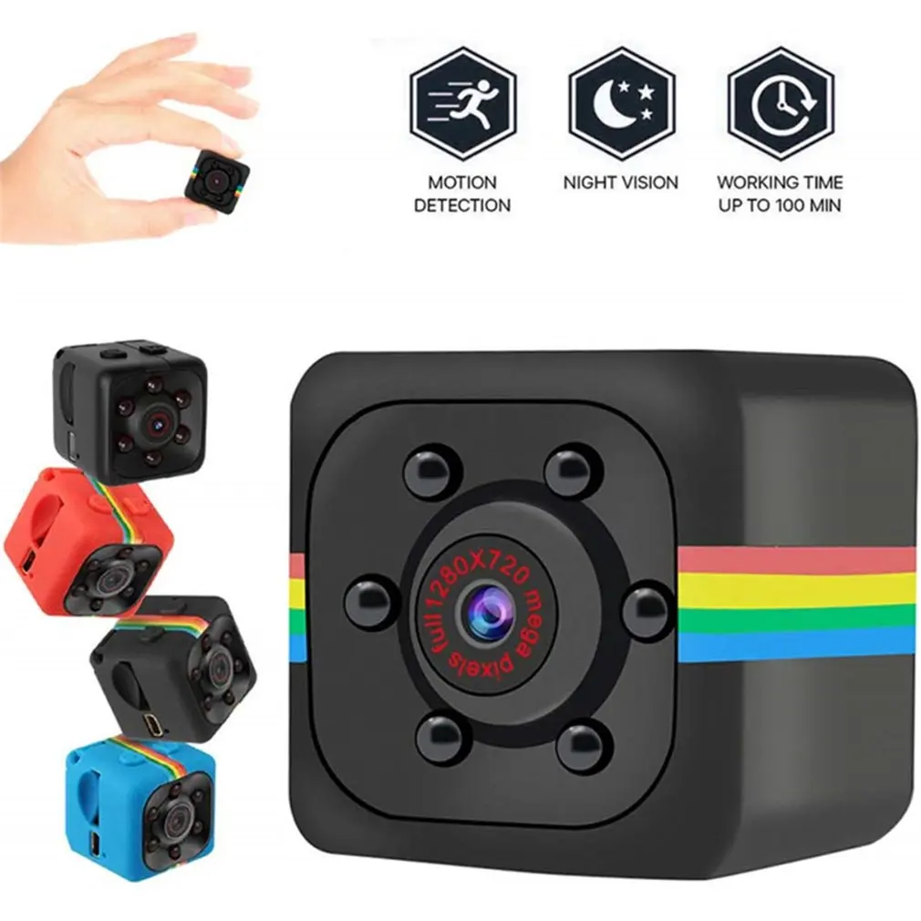 SQ11 Mini Camera 1080P Sensor Night Adjustable Bracket Simple Installation Wide Angle Monitoring Mobile Detection
SQ11 Mini Camera 1080P Sensor Night Adjustable Bracket Simple Installation Wide Angle Monitoring Mobile Detection