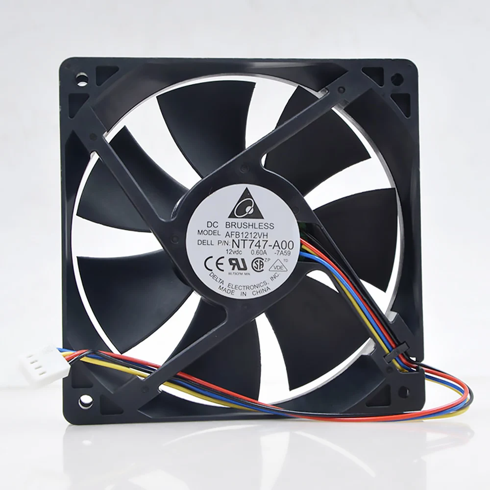 for delta AFB1212VH-BL3V AFB1212VH-F00 AFB1212VH 12025 12V 0.60A 2lines 3lines 4lines dedicated fan for 120*120*25mm
for delta AFB1212VH-BL3V AFB1212VH-F00 AFB1212VH 12025 12V 0.60A 2lines 3lines 4lines dedicated fan for 120*120*25mm