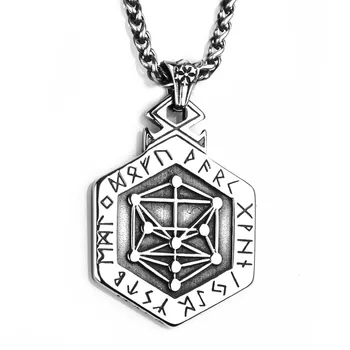 Nordic Viking Guardian Totem Pendant Retro Personality Boy Necklace Domineering Men's Titanium Steel Pendant
Nordic Viking Guardian Totem Pendant Retro Personality Boy Necklace Domineering Men's Titanium Steel Pendant