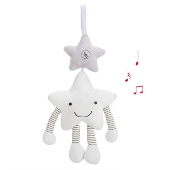 New Baby Toys For Stroller Music Star Crib Hanging Newborn Mobile Cloth Rattles On The Bed Babies Educational Plush Toys
New Baby Toys For Stroller Music Star Crib Hanging Newborn Mobile Cloth Rattles On The Bed Babies Educational Plush Toys