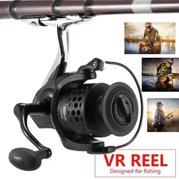 Fishing Reel Practical Durable 11+1BB Alloy Metal Road Spool Gear Portable Black Fishing Wheel
Fishing Reel Practical Durable 11+1BB Alloy Metal Road Spool Gear Portable Black Fishing Wheel