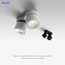 Surface Mounted Dimmable Rotatable LED Ceiling Light, COB LED Spotlight, 20W / 24W, with AC110V / 220V LED Driver
Surface Mounted Dimmable Rotatable LED Ceiling Light, COB LED Spotlight, 20W / 24W, with AC110V / 220V LED Driver