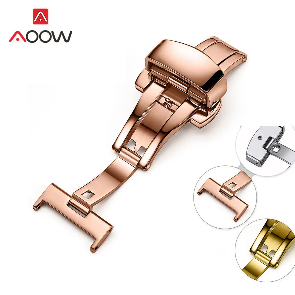 12mm 14mm 16mm 18mm 20mm 22mm Stainless Steel Butterfly Deployment Watch Band Buckle Solid Double Push Button Fold Clasp Strap
12mm 14mm 16mm 18mm 20mm 22mm Stainless Steel Butterfly Deployment Watch Band Buckle Solid Double Push Button Fold Clasp Strap