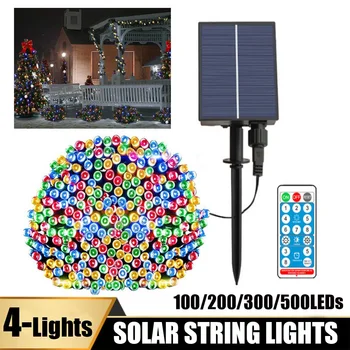 500 LED Solar String Lights Christmas Tree Decorations for Home Outdoor 8 Modes Festoon Led Light Fairy Garden New Year's Garlan
500 LED Solar String Lights Christmas Tree Decorations for Home Outdoor 8 Modes Festoon Led Light Fairy Garden New Year's Garlan