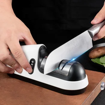 Electric Knife Sharpener Fine Crude Stan Medi High 3Levels Adjustable Home High Precision Fully Automatic Kitchen Scissors
Electric Knife Sharpener Fine Crude Stan Medi High 3Levels Adjustable Home High Precision Fully Automatic Kitchen Scissors