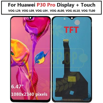 6.47'' TFT Quality For Huawei P30 Pro LCD Display with Touch Screen Digitizer Assembly Replacment For P30 Pro VOG-L09 L29 LCD 
6.47'' TFT Quality For Huawei P30 Pro LCD Display with Touch Screen Digitizer Assembly Replacment For P30 Pro VOG-L09 L29 LCD