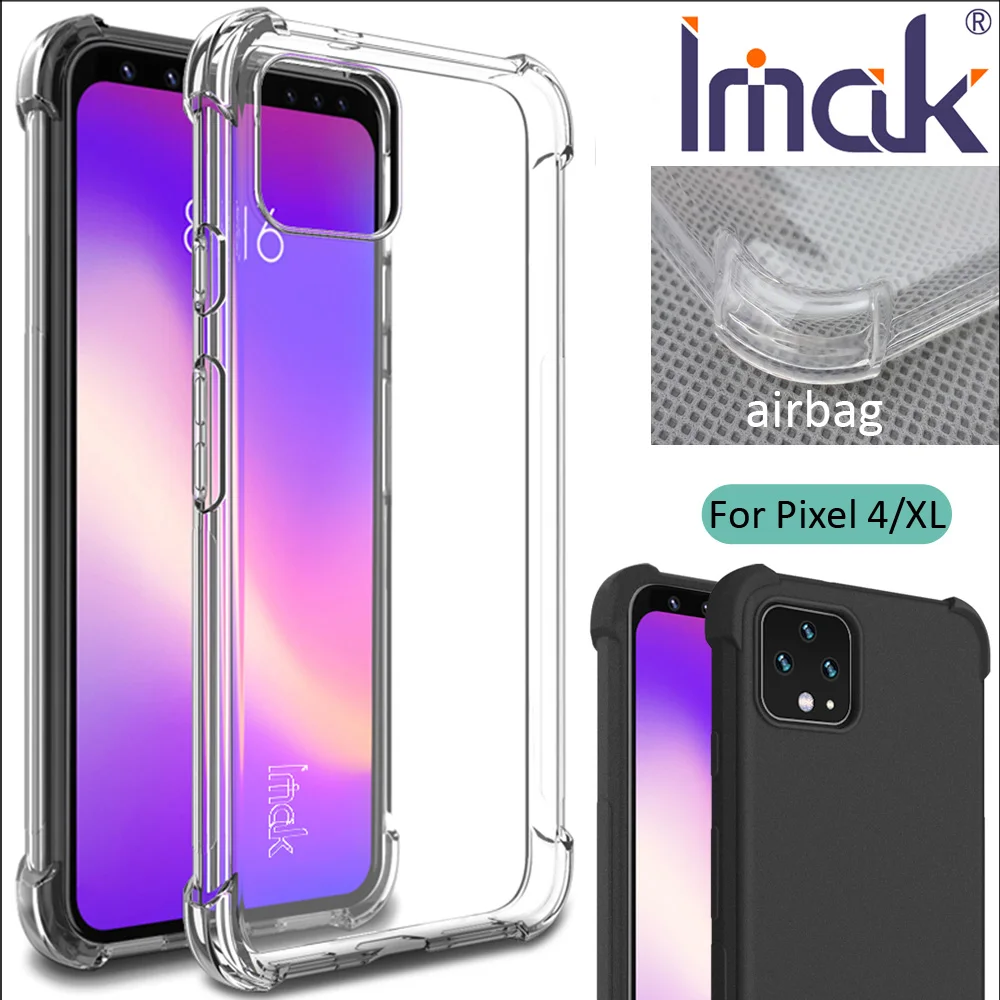 IMAK Airbag Case For Google Pixel 4 XL Drop resistance Soft TPU Silicone Clear Transparent Cover
IMAK Airbag Case For Google Pixel 4 XL Drop resistance Soft TPU Silicone Clear Transparent Cover