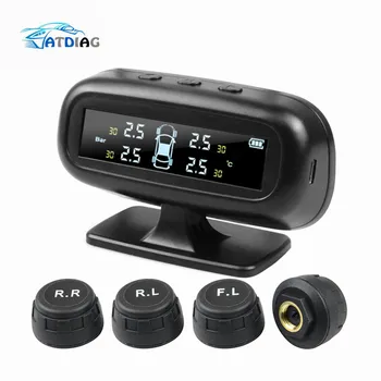 TPMS Solar Car Tire Pressure Alarm Monitor System Display 4 External Sensor Temperature Warning T06N T01W Visture
TPMS Solar Car Tire Pressure Alarm Monitor System Display 4 External Sensor Temperature Warning T06N T01W Visture