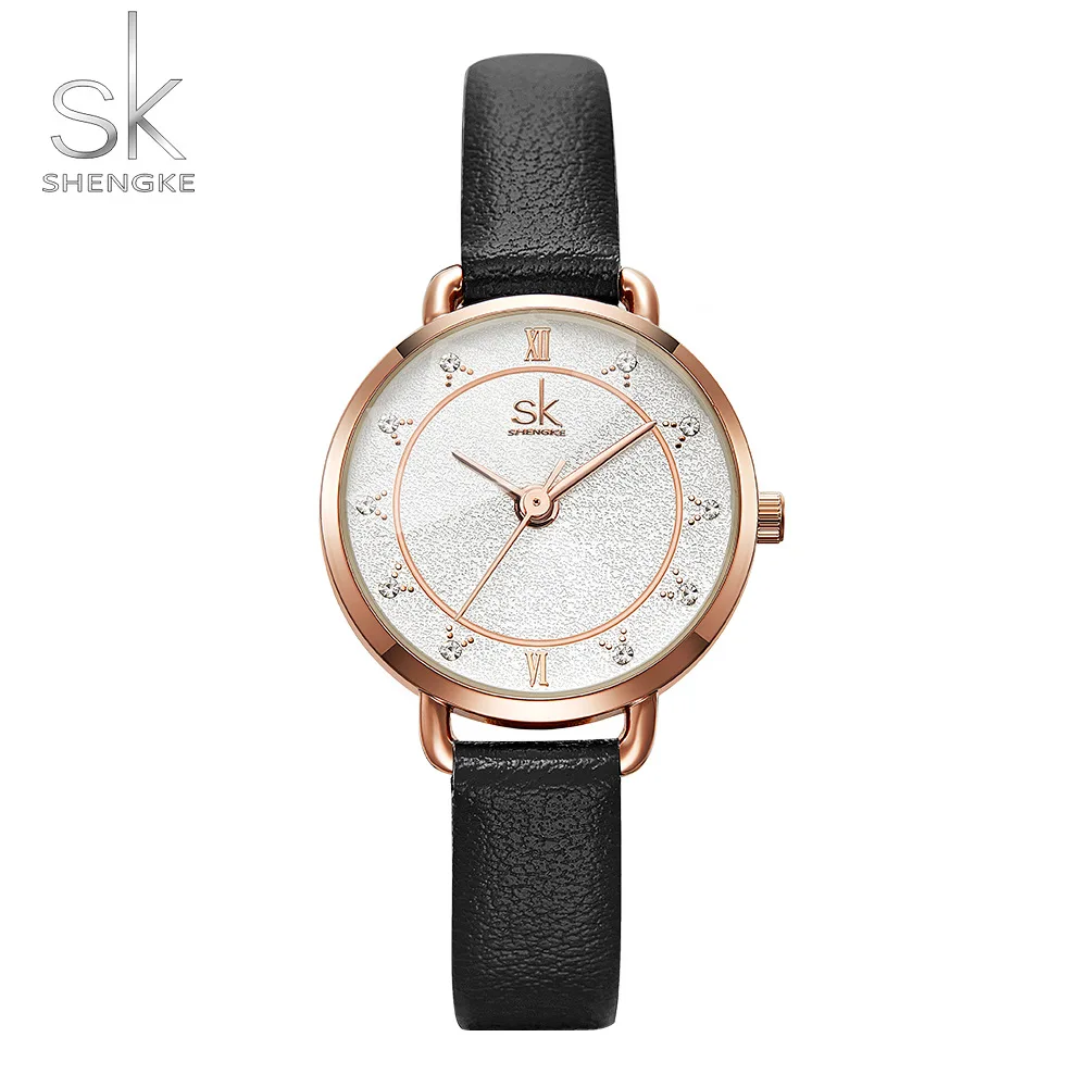 SHENGKE 2020 Women Watches Luxury Chronograph Clocks Stop Watch Thin Business Dress Quartz Fashion Leather Strap Watch feminino
SHENGKE 2020 Women Watches Luxury Chronograph Clocks Stop Watch Thin Business Dress Quartz Fashion Leather Strap Watch feminino