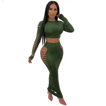 Elegant Crop Top Women Two Piece Skirt Set Suit Club Outfits Long Sleeve Firing Hollow Sexy Two Piece Set Clubwear Women Outfits
Elegant Crop Top Women Two Piece Skirt Set Suit Club Outfits Long Sleeve Firing Hollow Sexy Two Piece Set Clubwear Women Outfits