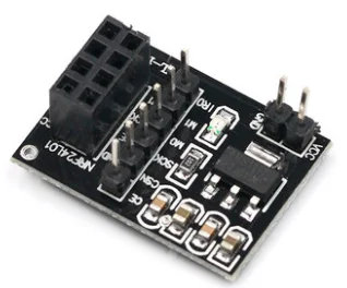 Wireless module adapter board 3.3V supporting 24L01 wireless module using intelligent car robot supporting
Wireless module adapter board 3.3V supporting 24L01 wireless module using intelligent car robot supporting