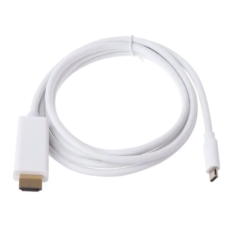 1.8M High Speed Type C to HDMI Video Audio Adapter Converter Cable for Macbook Samsung Cellphones Projectors Accessories LX9A
1.8M High Speed Type C to HDMI Video Audio Adapter Converter Cable for Macbook Samsung Cellphones Projectors Accessories LX9A