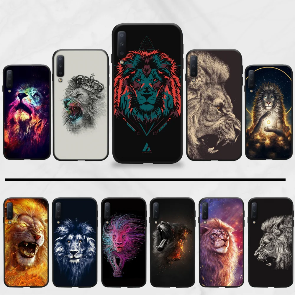 Чехол для телефона с изображением Льва животных волка тигра леопарда медведя