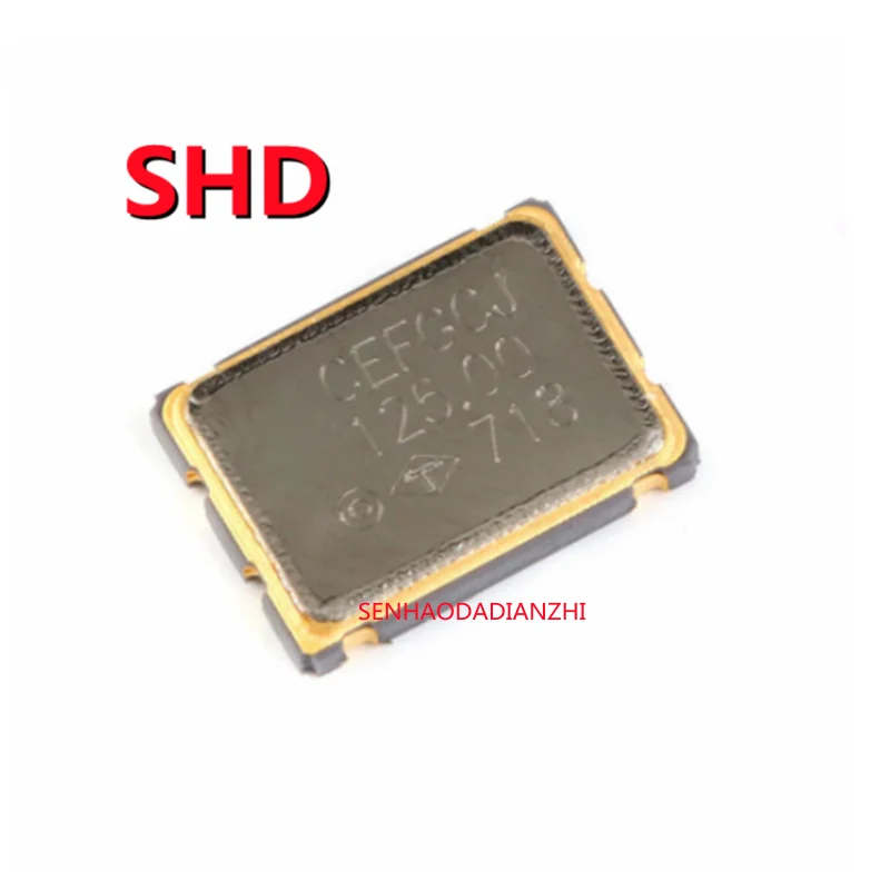 5PCS 5*7mm 7050 4 pins SMD Oscillator 125MHz 125M 125.000mhz Active Crystal Oscillator
5PCS 5*7mm 7050 4 pins SMD Oscillator 125MHz 125M 125.000mhz Active Crystal Oscillator