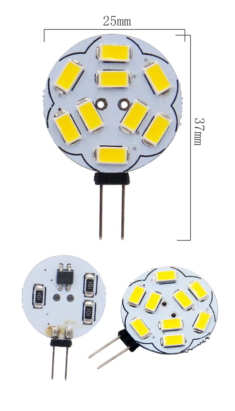 Generic G4 LED Lamp 5W Bulb 2W 3W 5W DC 12V 5730 SMD Replace Jumia