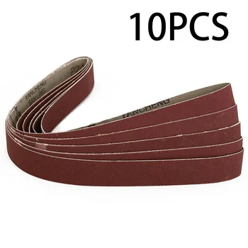 10PCS 1x30 Inch 2.5x76 Cm 240 Grit Sanding Belts Set For Metal Working Polishing Shipbuilding, Light In Du S Try 
10PCS 1x30 Inch 2.5x76 Cm 240 Grit Sanding Belts Set For Metal Working Polishing Shipbuilding, Light In Du S Try