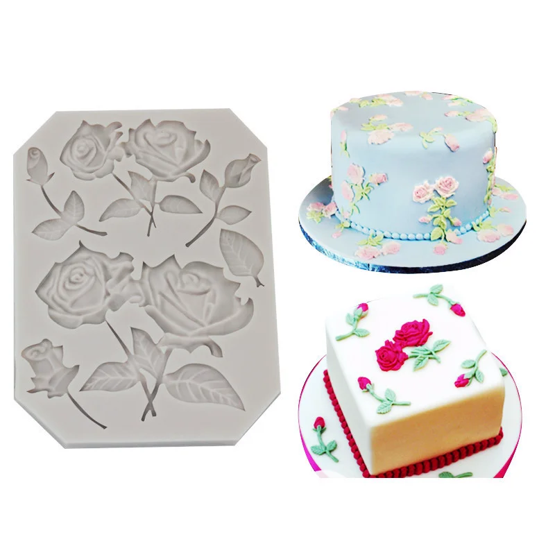 1 PC Flower Shaped Silicone Cake Decorating Tool Cake Mold Baking Tool Sugarcraft Mold Chocolate Clay Mould
1 PC Flower Shaped Silicone Cake Decorating Tool Cake Mold Baking Tool Sugarcraft Mold Chocolate Clay Mould