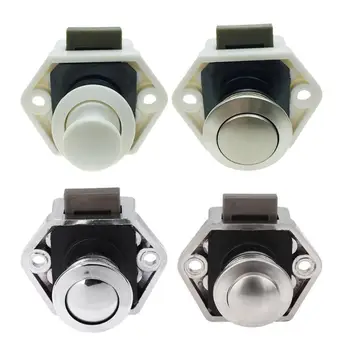 Zinc Alloy Drawer Latch Button Locks for Furniture Hardware Camper Car Push Lock Latch Knob Caravan Boat Motor Home Cabinet Lock
Zinc Alloy Drawer Latch Button Locks for Furniture Hardware Camper Car Push Lock Latch Knob Caravan Boat Motor Home Cabinet Lock
