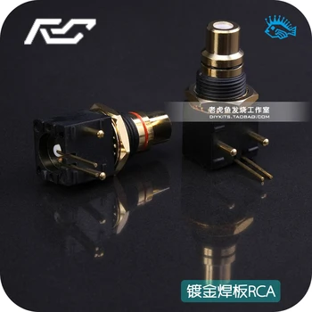 1pcs/5pcs Gold-plated RCA seat turntable DAC decoder digital coaxial input and output PCB 90 degree soldering plate socket
1pcs/5pcs Gold-plated RCA seat turntable DAC decoder digital coaxial input and output PCB 90 degree soldering plate socket