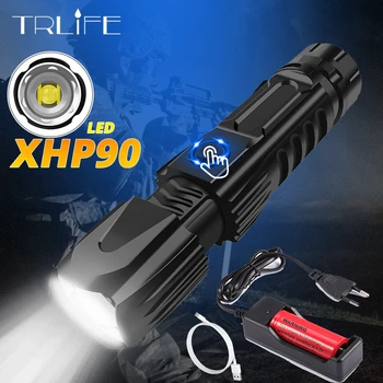 Xlamp XHP90 Most Powerful Flashlight XHP70 Tactical Flash Light XHP50 USB Zoom Torch Hunting Use 26650 Safety Hammer
Xlamp XHP90 Most Powerful Flashlight XHP70 Tactical Flash Light XHP50 USB Zoom Torch Hunting Use 26650 Safety Hammer