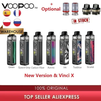 Original VOOPOO VINCI X 70W Pod Kit with 0.96-Inch Screen Powered by 18650 Battery Pod System Vape kit vs Vinci Kit/ Target PM80
Original VOOPOO VINCI X 70W Pod Kit with 0.96-Inch Screen Powered by 18650 Battery Pod System Vape kit vs Vinci Kit/ Target PM80