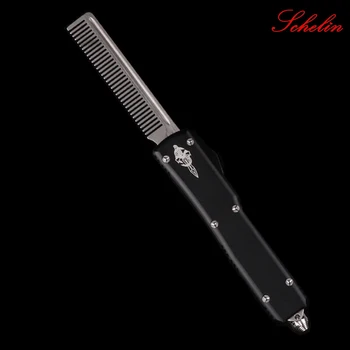 Schelin OTF comb utx-85 Automatic comb MT knife CNC process high-end aluminum handle 440 blade auto pocket tools EDC hunting
Schelin OTF comb utx-85 Automatic comb MT knife CNC process high-end aluminum handle 440 blade auto pocket tools EDC hunting