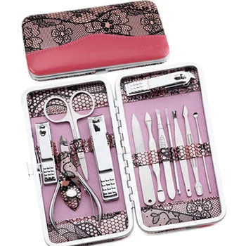 12pcs/set Stainless Steel Nail Clipper Cutter Trimmer Ear Pick Grooming Kit Manicure Set Pedicure Toe Nail Art Tools Set G0210
12pcs/set Stainless Steel Nail Clipper Cutter Trimmer Ear Pick Grooming Kit Manicure Set Pedicure Toe Nail Art Tools Set G0210