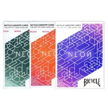 Bicycle Neon Playing Cards Deck USPCC Cardistry Cards Poker Size Magic Card Games Magic Tricks Props