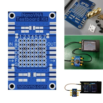 NanoVNA Testboard Kit VNA Test Demo Board Micro-Controller Board For Mini USB Arduino NANO For DIP SMT Device R
NanoVNA Testboard Kit VNA Test Demo Board Micro-Controller Board For Mini USB Arduino NANO For DIP SMT Device R