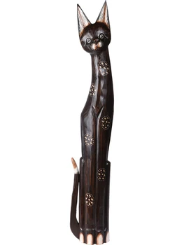 Figure standing cat decorated. Manufactured in wood craft. Size 1 meter when thy ra. Special to decorate a rincon de thy home.
Figure standing cat decorated. Manufactured in wood craft. Size 1 meter when thy ra. Special to decorate a rincon de thy home.