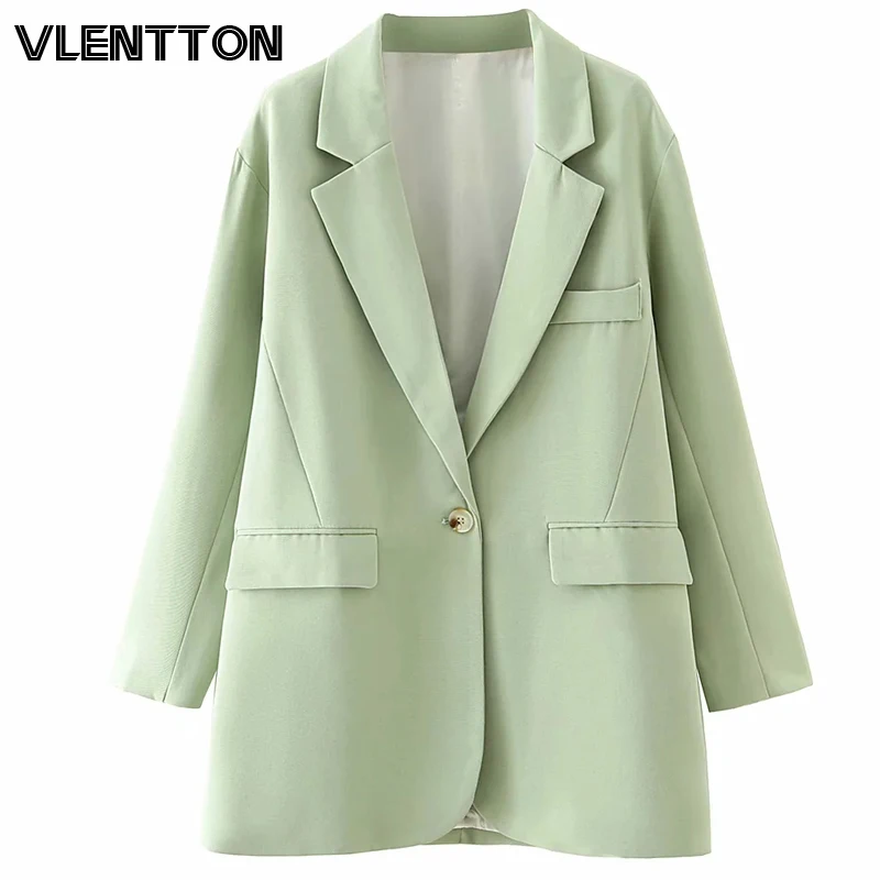 2020 Spring Autumn Women Fashion Vintage Blazers And Jackets Solid Pockets Loose Suit Coats Female Tops Office lady Blazer Mujer
2020 Spring Autumn Women Fashion Vintage Blazers And Jackets Solid Pockets Loose Suit Coats Female Tops Office lady Blazer Mujer