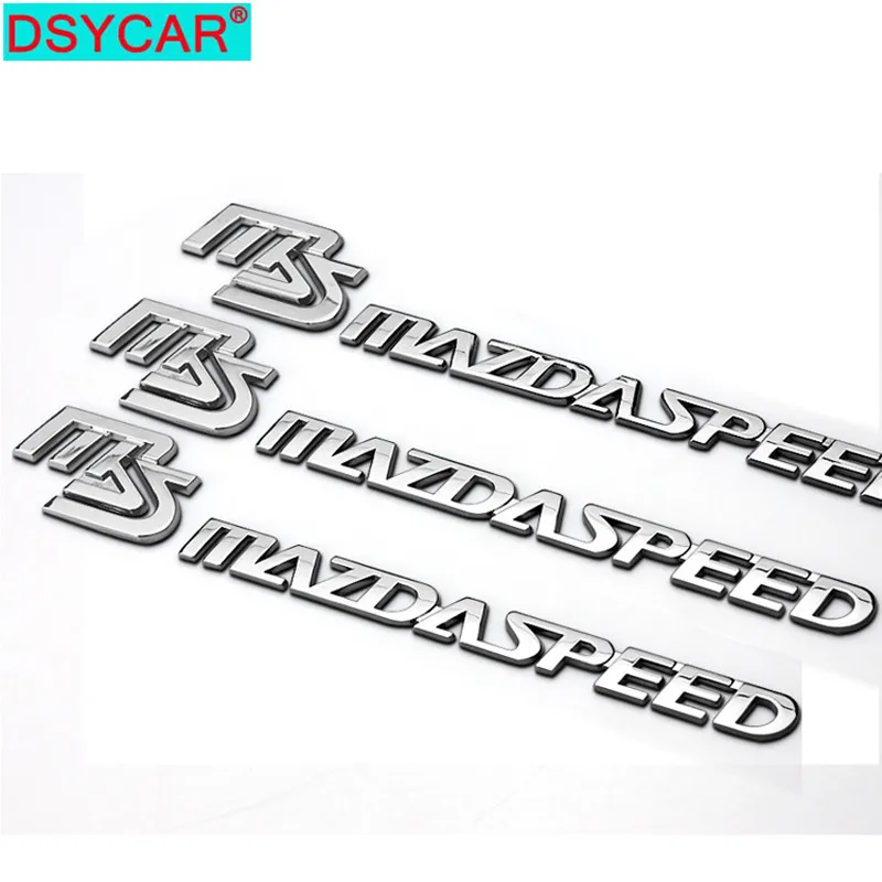 DSYCAR 1Pcs 3D Metal MAZDASPEED Car Side Fender Rear Trunk Emblem Badge Sticker Decal for MAZDA 3 6 Car Styling Decorative
DSYCAR 1Pcs 3D Metal MAZDASPEED Car Side Fender Rear Trunk Emblem Badge Sticker Decal for MAZDA 3 6 Car Styling Decorative