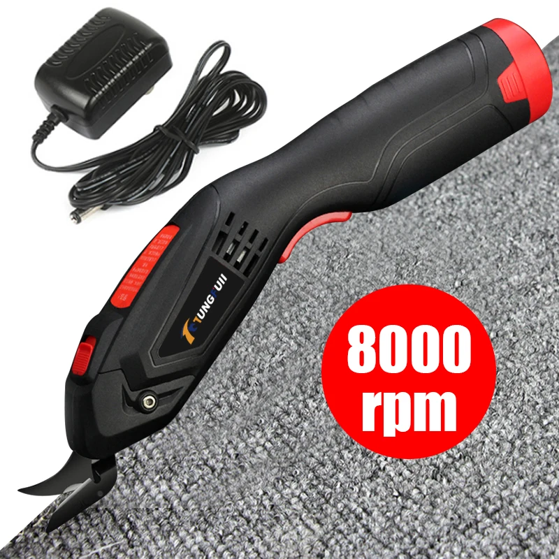 Electric Scissors Multipurpose Fabric Leather Cloth Cutting Cordless Chargeable Fabric Sewing Handheld Scissors
Electric Scissors Multipurpose Fabric Leather Cloth Cutting Cordless Chargeable Fabric Sewing Handheld Scissors