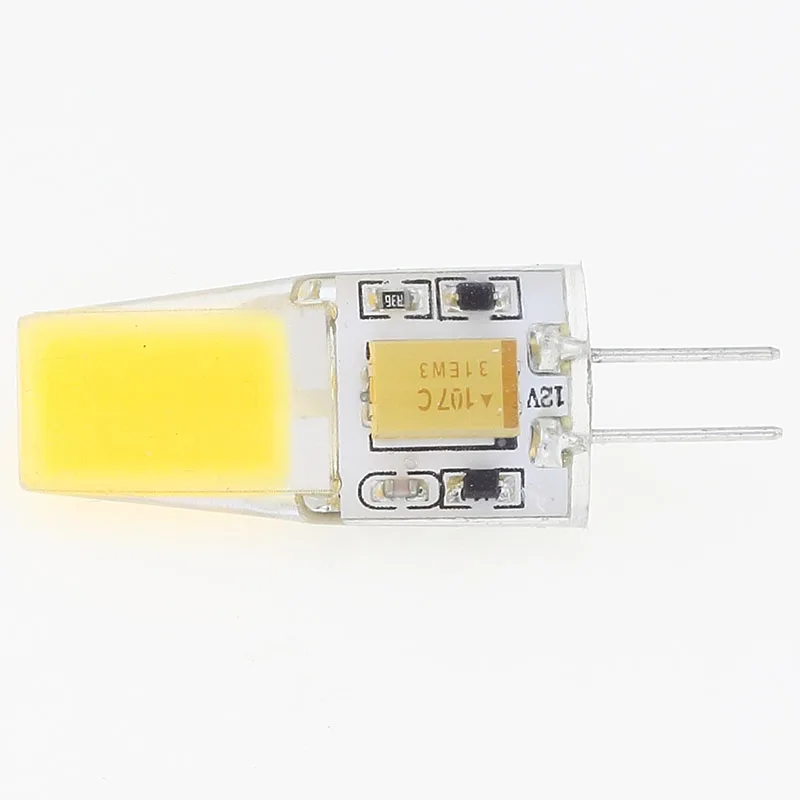 

Capsule G4 LED BI-PIN IP Protection 1508COB SMD Super Bright 12VDC/12VAC Pure White Warm White 4W RV Marine Lamp 5pcs/lot