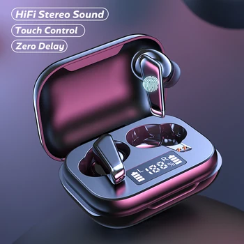 Mini Bluetooth Earphone with LED Power Display 24h Play Time Wireless Headphones Bluetooth Earbud Touch Control Sport Waterproof
Mini Bluetooth Earphone with LED Power Display 24h Play Time Wireless Headphones Bluetooth Earbud Touch Control Sport Waterproof