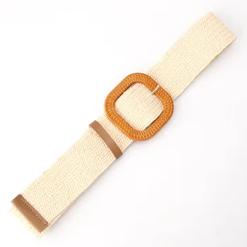 Vintage Boho Braided Waist Belt Summer Solid Female Belt Round Square Wooden Smooth Buckle Fake Straw Wide Belts For Women 2020
Vintage Boho Braided Waist Belt Summer Solid Female Belt Round Square Wooden Smooth Buckle Fake Straw Wide Belts For Women 2020
