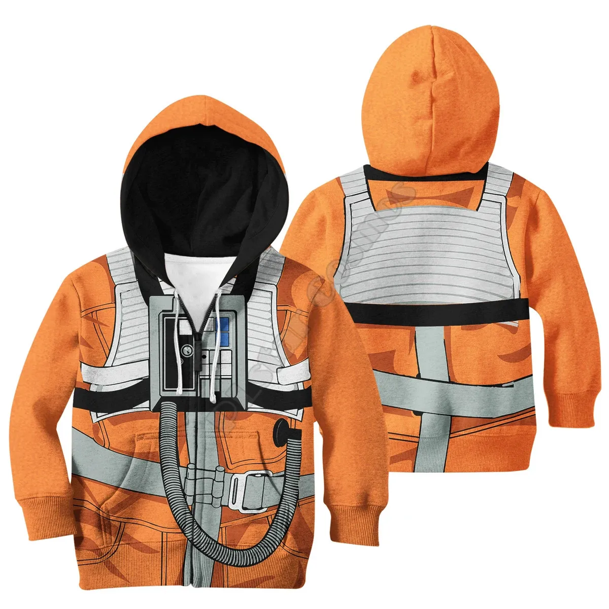 

Space Suit 3d printed Hoodies kids Pullover Sweatshirt Tracksuit jacket t shirts Halloween Cosplay Boy GIRL