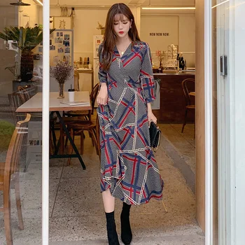 CINESSD Boho Dresses For Women Long Maxi Dress Seven Sleeve V Neck Elegant Print Loose work casual Beach Vestidos Plus Size
CINESSD Boho Dresses For Women Long Maxi Dress Seven Sleeve V Neck Elegant Print Loose work casual Beach Vestidos Plus Size
