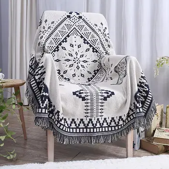Retro Style Diamond-Shape Cotton Blanket Travel Plane Tassel Tapestry Sofa Chair Cover Decor
Retro Style Diamond-Shape Cotton Blanket Travel Plane Tassel Tapestry Sofa Chair Cover Decor