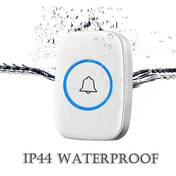 110DB Wireless Doorbell Waterproof home Door Bell battery 1 button 1 2 3 Receiver
110DB Wireless Doorbell Waterproof home Door Bell battery 1 button 1 2 3 Receiver